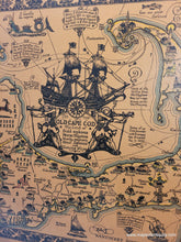 Load image into Gallery viewer, Hand-Colored-Framed-Antique-Map-The-Map-of-Old-Cape-Cod-The land of Bold Explorers, Heroic Pilgrims, Hardy Seamen, Great Fisheries and Famous Ships-Massachusetts-Cape-Cod-and-Islands-1930-Coulton-Waugh-Maps-Of-Antiquity
