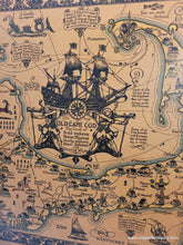 Load image into Gallery viewer, Hand-Colored-Framed-Antique-Map-The-Map-of-Old-Cape-Cod-The land of Bold Explorers, Heroic Pilgrims, Hardy Seamen, Great Fisheries and Famous Ships-Massachusetts-Cape-Cod-and-Islands-1930-Coulton-Waugh-Maps-Of-Antiquity
