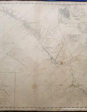 Load image into Gallery viewer, Genuine Antique Nautical Sailing Chart-Untitled Cape Fear to St. Augustine Coast-1832-Hooker/Blunt-Maps-Of-Antiquity
