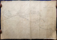 Genuine-Antique-Chart-The-Coast-of-the-United-States-of-North-America-from-New-York-to-St-Augustine-1844-Blunt-Maps-Of-Antiquity