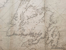 Load image into Gallery viewer, 1827 - A New And Improved Chart Of The Gulf River St. Laurence From Best Authorities Antique Map
