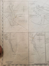 Load image into Gallery viewer, 1827 - Untitled: Cape Hatteras To Fear Antique Map Genuine Chart
