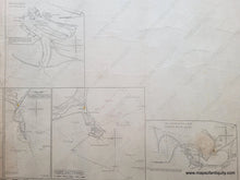 Load image into Gallery viewer, 1827 - Untitled: Cape Hatteras To Fear Antique Map Genuine Chart
