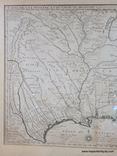 Load image into Gallery viewer, Genuine-Antique-Map-Carte-de-la-Louisiane-et-du-Cours-du-Mississipi-1st-state--1718-Guillaume-de-L-Isle-Maps-Of-Antiquity
