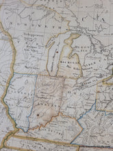 Load image into Gallery viewer, Genuine-Antique-Map-United-States---Charte-von-den-Vereinigten-Staaten-von-Nord-America-nebst-Louisiana-und-Florida-1820-Franz-Ludwig-Gussefeld--Maps-Of-Antiquity

