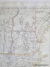 Load image into Gallery viewer, close up of Southern Maine, Vermont, Northern Massachusetts, New Hampshire from Genuine-Antique-Map-Bowles-New-Pocket-Map-of-the-Most-Inhabited-Part-of-New-England-1776-Bowles-Maps-Of-Antiquity
