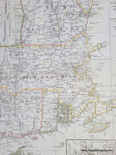 Load image into Gallery viewer, close up of Rhode Island, Massachusetts, New Hampshire from Genuine-Antique-Map-Bowles-New-Pocket-Map-of-the-Most-Inhabited-Part-of-New-England-1776-Bowles-Maps-Of-Antiquity
