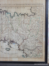 Load image into Gallery viewer, Genuine-Antique-Map-Brittany-France---Nova-et-Acurata-Britanniae-tabula-ad-usum-Serenissimi-Burgundiae-Ducis-La-Bretagne-divisee-en-ses-Neuf-Evesches-Qui-font-Aussi--1696-Jaillot-Maps-Of-Antiquity
