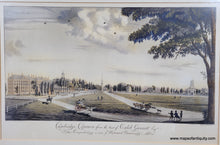 Load image into Gallery viewer, 1942 - Cambridge Common from the Seat of Caleb Gannett, Esq. Comprehending a View of Harvard University - Print
