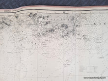 Load image into Gallery viewer, Antique chart map of the Java Sea with detailed topography and labels.
