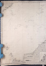 Load image into Gallery viewer, 1889/1890 - East India Archipelago, Western Route to China, No. 4 [Borneo and South China Sea] - Genuine Antique Chart
