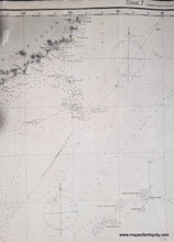 Load image into Gallery viewer, 1889/1890 - East India Archipelago, Western Route to China, No. 4 [Borneo and South China Sea] - Genuine Antique Chart
