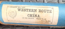 Load image into Gallery viewer, 1890/1891 - East India Archipelago, Western Route to China, No. 5 [Hong Kong, Hanoi] - Genuine Antique Chart
