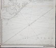 Load image into Gallery viewer, 1813 - Steel's New and Correct Chart of the Coast of North America; from Boston and Cape Cod to Cape Hatteras: including Rhode Island and Harbour, New York, the Delaware, Chesapeak, &amp;c. &amp;c. - Set of Three Genuine Antique Charts
