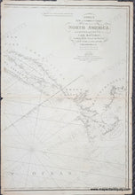 Load image into Gallery viewer, 1813 - Steel's New and Correct Chart of the Coast of North America; from Boston and Cape Cod to Cape Hatteras: including Rhode Island and Harbour, New York, the Delaware, Chesapeak, &amp;c. &amp;c. - Set of Three Genuine Antique Charts
