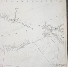 Load image into Gallery viewer, 1813 - Steel's New and Correct Chart of the Coast of North America; from Boston and Cape Cod to Cape Hatteras: including Rhode Island and Harbour, New York, the Delaware, Chesapeak, &amp;c. &amp;c. - Set of Three Genuine Antique Charts
