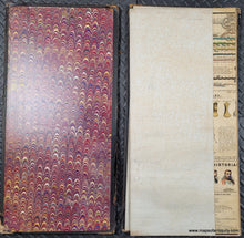 Load image into Gallery viewer, 1881 - Adams Syn Chronological Chart or Map of History - Antique Chromolithograph Print Map
