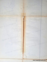 Load image into Gallery viewer, 1872 - Map of the Coast of Massachusetts and Rhode Island to Accompany the Report of the US Commissioner of Fish and Fisheries, Showing the Location of Traps and Pounds, as also the Exploration of the Commission in 1871 - Genuine Antique Chart
