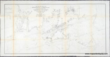 Load image into Gallery viewer, Genuine-Antique-Chart-Map-of-the-Coast-of-Massachusetts-and-Rhode-Island-to-Accompany-the-Report-of-the-US-Commissioner-of-Fish-and-Fisheries-Showing-the-Location-of-Traps-and-Pounds-as-also-the-Exploration-of-the-Commission-in-1871-1872-L-Karcher-Maps-Of-Antiquity
