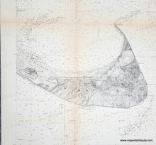 Load image into Gallery viewer, 1874 - Coast Chart No. 11. From Monomoy and Nantucket Shoals to Muskeget Channel Mass. - Genuine Antique Chart
