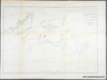 Load image into Gallery viewer, Genuine-Antique-Chart-Preliminary-Chart-of-part-of-the-Sea-Coast-of-Massachusetts-from-Saughkonnet-River-to-Plymouth-1856-USCS-Maps-Of-Antiquity
