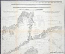 Load image into Gallery viewer, 1874 - Coast Chart No. 12. From Muskeget Channel to Buzzard's Bay and Entrance to Vineyard Sound, Mass. - Genuine Antique Chart
