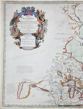 Load image into Gallery viewer, 1718 - Eastern Canada - Carte Du Canada ou de la Nouvelle France et des Decouvertes qui y ont ete faites… - Genuine Antique Map
