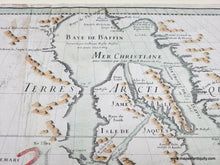 Load image into Gallery viewer, 1718 - Eastern Canada - Carte Du Canada ou de la Nouvelle France et des Decouvertes qui y ont ete faites… - Genuine Antique Map
