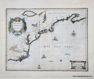 Genuine-Antique-Map-North-Carolina-to-Nova-Scotia-Nova-Anglia-Novum-belgium-et-Virginia-1636-Jansson-Maps-Of-Antiquity