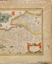 Load image into Gallery viewer, 1634 - Normandy, France - Carte de Normandie - Antique Map
