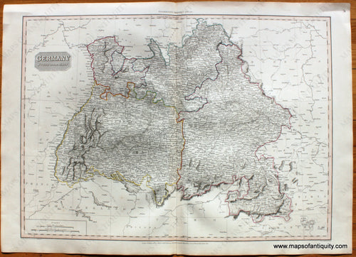 Antique-Map-Germany-South-of-the-Mayn