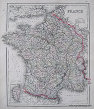 Load image into Gallery viewer, Antique-Hand-Colored-Map-France-Palestine-Europe-France-1884-Gray-Maps-Of-Antiquity
