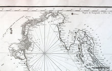 Load image into Gallery viewer, 1820 - Gulf Of Venice Italy Antique Chart Genuine Nautical
