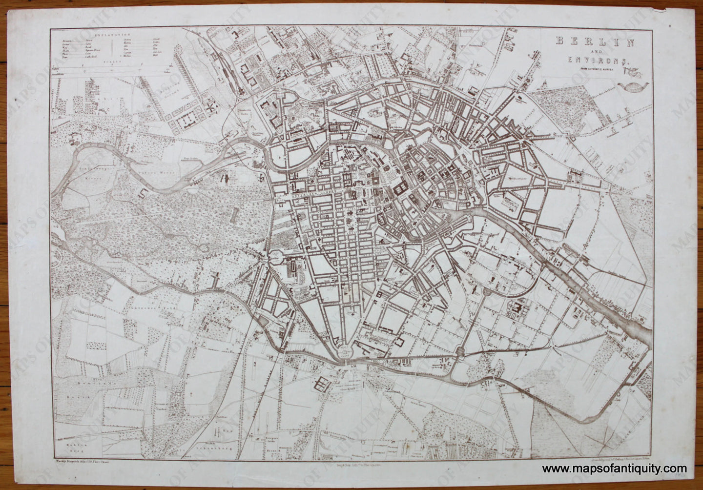 Antique-Map-Berlin-and-Environs.