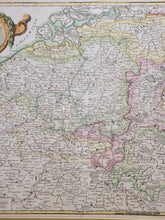 Load image into Gallery viewer, 1762 - Partie Meridionale Des Pas Bas (Belgium and Environs) - Antique Map
