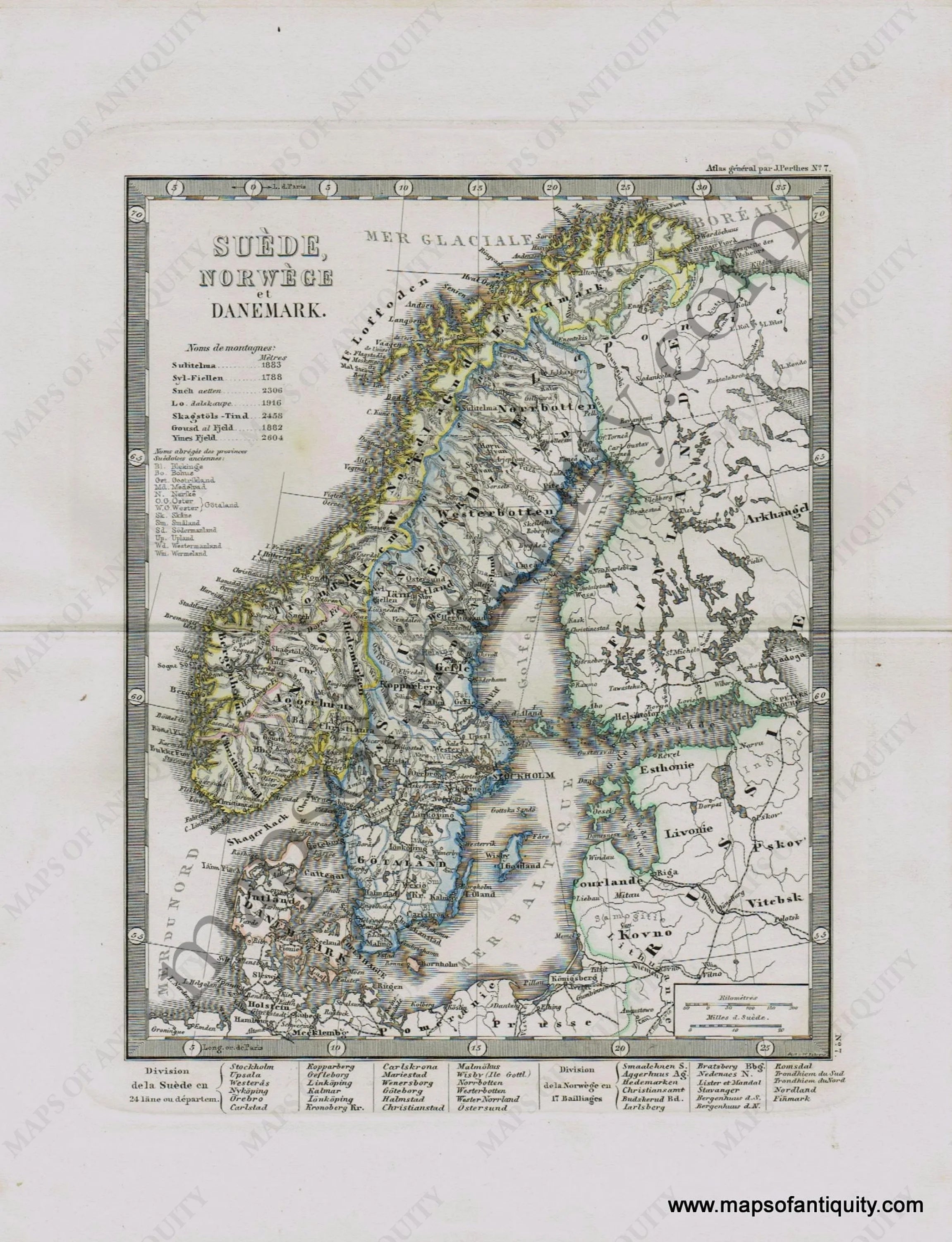 Livre Ancien : Manuel Du Voyageur Danemark, Norvège, Suède Par John Murray, 1871