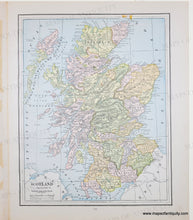 Load image into Gallery viewer, 1891 - Ireland, verso Scotland - Antique Map
