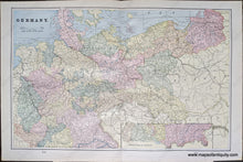 Load image into Gallery viewer, 1892 - Italy; Versos: Germany Austria Antique Chart Genuine Printed-Color Comparative
