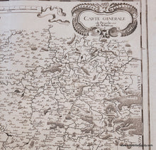 Load image into Gallery viewer, 1630s - France - Carte Generale de Picardie et Artois - Antique Map
