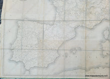 Load image into Gallery viewer, Genuine-Antique-Map-Carte-des-Routes-de-Postes-de-L&#39;Empire-Francais-du-Royaume-D&#39;Italie-et-de-la-Confederation-du-Rhin---1812-1812-Tardieu-Maps-Of-Antiquity
