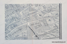 Load image into Gallery viewer, 1900 - Paris in the 18th Century - Plan de Paris en 20 Planches - Antique Map

