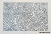 Load image into Gallery viewer, 1900 - Paris in the 18th Century - Plan de Paris en 20 Planches - Antique Map
