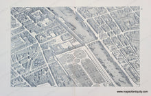 Load image into Gallery viewer, 1900 - Paris in the 18th Century - Plan de Paris en 20 Planches - Antique Map
