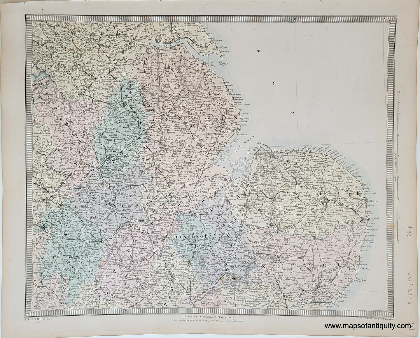 Genuine-Antique-Map-England-and-Wales-in-six-sheets-sheet-3-England-and-Wales--1860-SDUK-Society-for-the-Diffusion-of-Useful-Knowledge-Maps-Of-Antiquity-1800s-19th-century