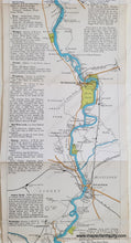 Load image into Gallery viewer, 1920 - The Oarsman’s And Angler’s Map Of The River Thames From Its Source To London Bridge.
