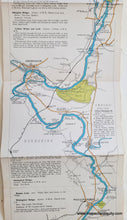 Load image into Gallery viewer, 1920 - The Oarsman&#39;s and Angler&#39;s Map of the River Thames from its source to London Bridge. - Antique Map
