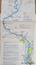 Load image into Gallery viewer, 1920 - The Oarsman’s And Angler’s Map Of The River Thames From Its Source To London Bridge.
