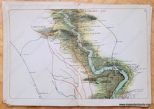 Load image into Gallery viewer, 1890 - Tombleson’s Panoramic Map Of The Thames And Medway Antique Genuine
