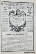 Genuine-Antique-Map-13-Calvados-14-Cantal-France-1842-Henry-Corbin-Maps-Of-Antiquity