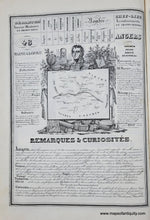 Load image into Gallery viewer, Genuine-Antique-Map-47-Lozere-48-Maine-Loire-France-1842-Henry-Corbin-Maps-Of-Antiquity
